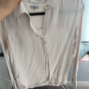 Rails Cream Blouse for Women
